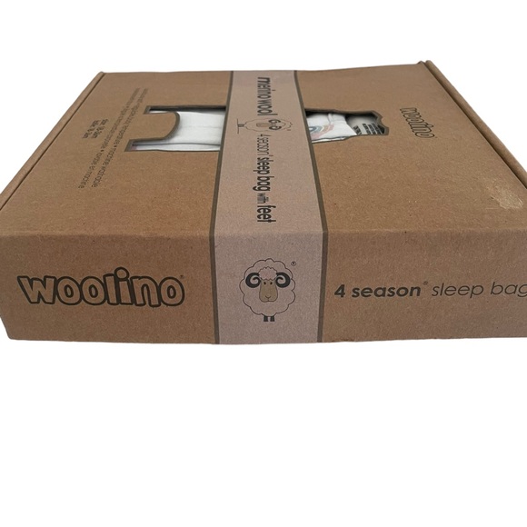 New in Box Woolino Merino Wool 4 Season Sleep Bag with Feet Sz 18-36 Months - Picture 6 of 8
